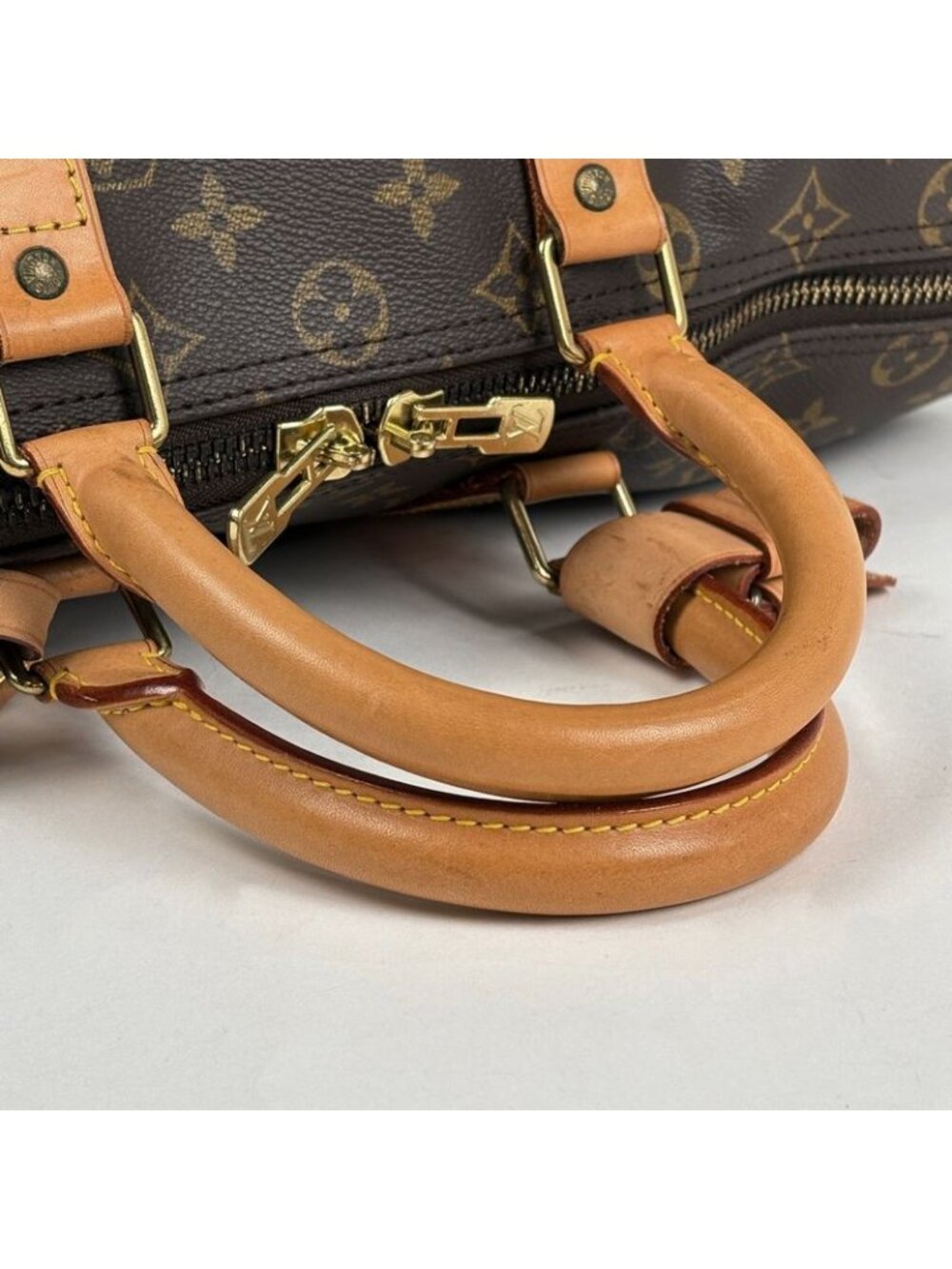 Louis Vuitton Keepall 45 Boston Bag Monogram Brown - Picture 7 of 9